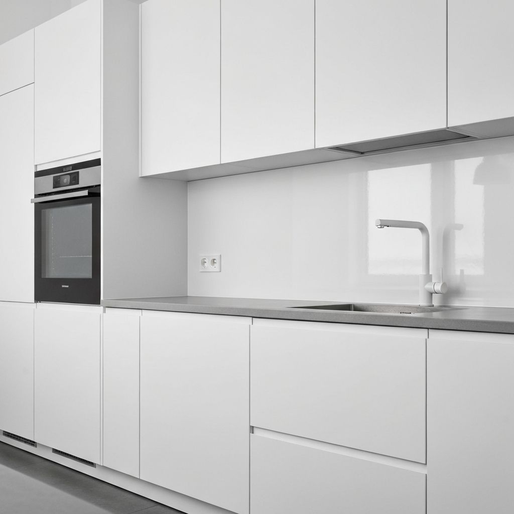 Modern White Kitchen
