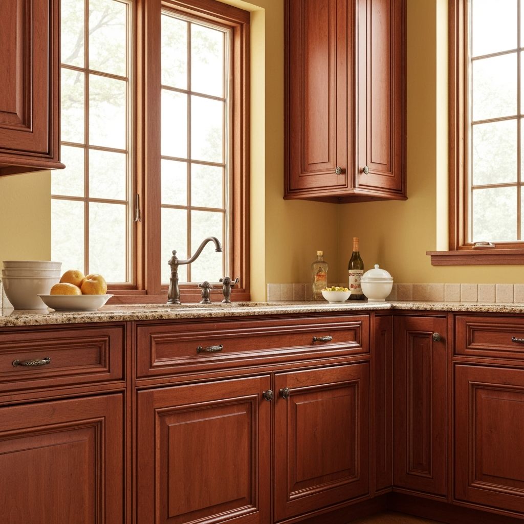 Traditional Cherry Kitchen